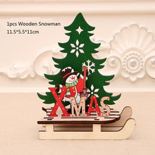Load image into Gallery viewer, Merry Christmas Santa Claus Wooden