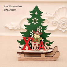 Load image into Gallery viewer, Merry Christmas Santa Claus Wooden