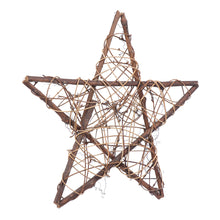 Load image into Gallery viewer, 1PC Heart &amp; Star Pattern Christmas Rattan