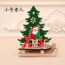 Load image into Gallery viewer, Merry Christmas Santa Claus Wooden