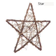 Load image into Gallery viewer, 1PC Heart &amp; Star Pattern Christmas Rattan