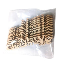 Load image into Gallery viewer, 10Pcs Wood DIY Christmas Pattern Craft