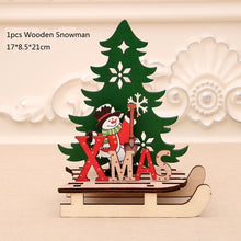 Load image into Gallery viewer, Merry Christmas Santa Claus Wooden