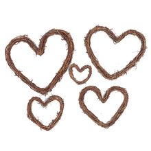 Load image into Gallery viewer, 1PC Heart &amp; Star Pattern Christmas Rattan