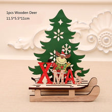 Load image into Gallery viewer, Merry Christmas Santa Claus Wooden